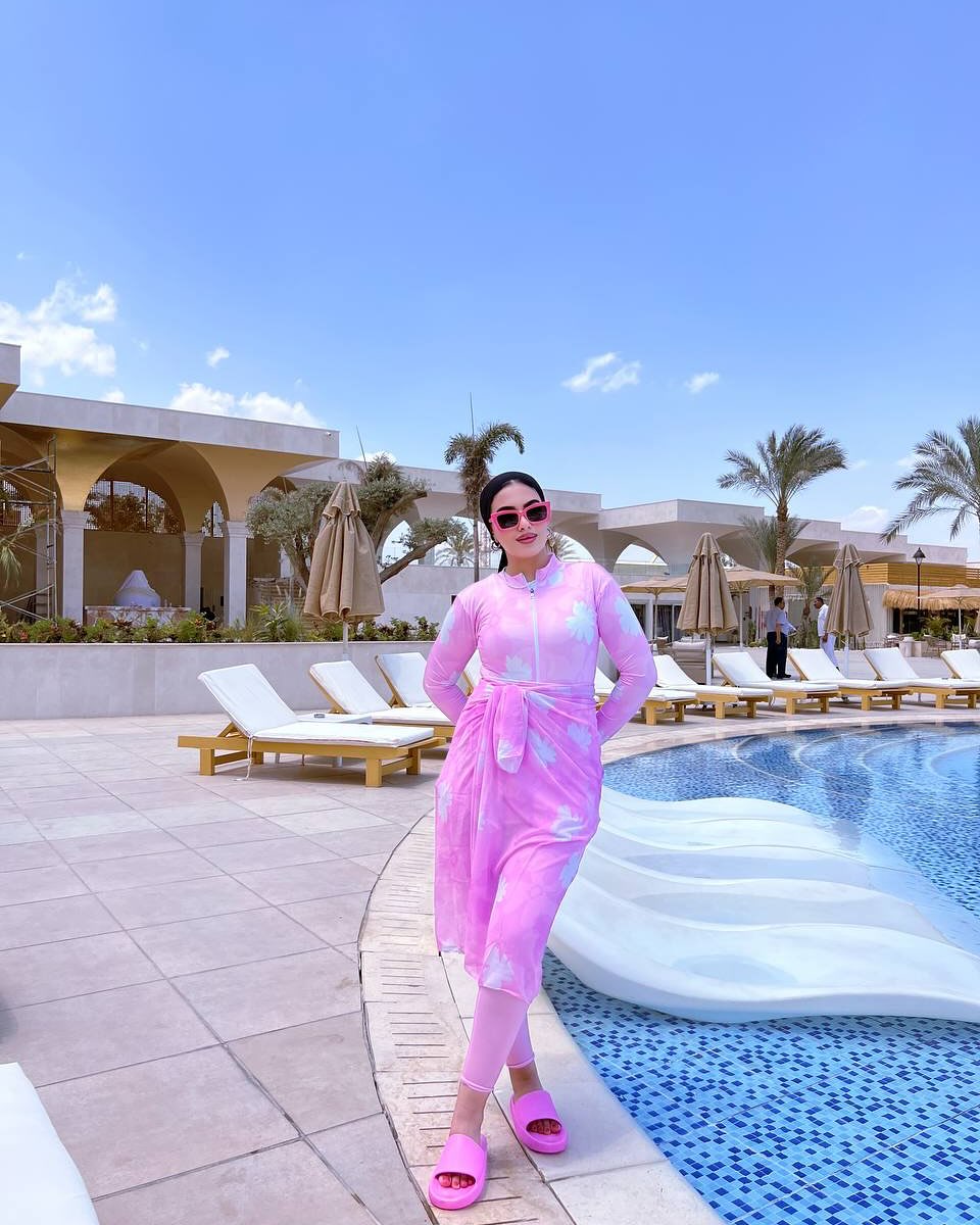 Burkini Pinky Flower