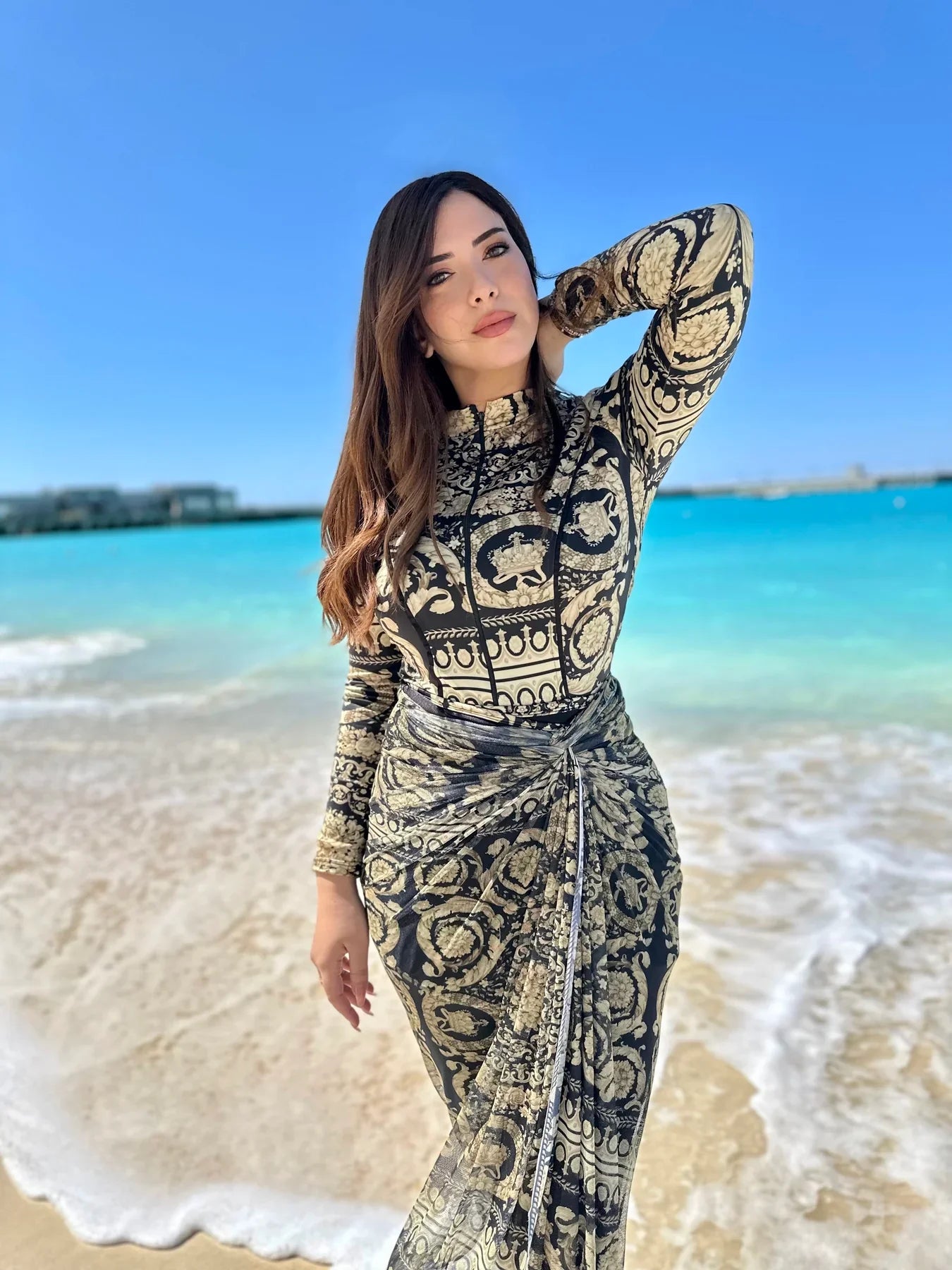 Golden Blue Burkini
