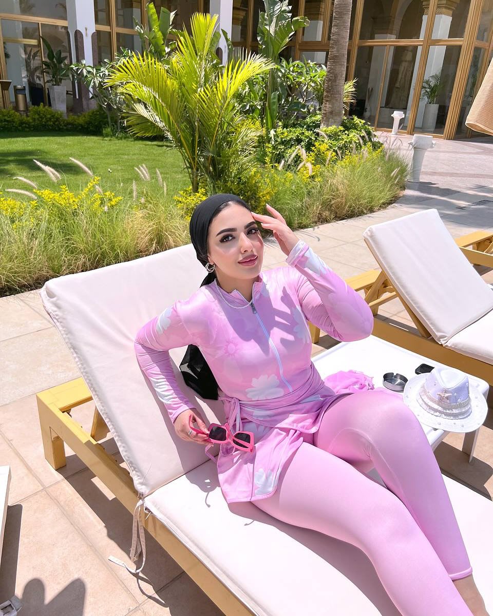Burkini Pinky Flower