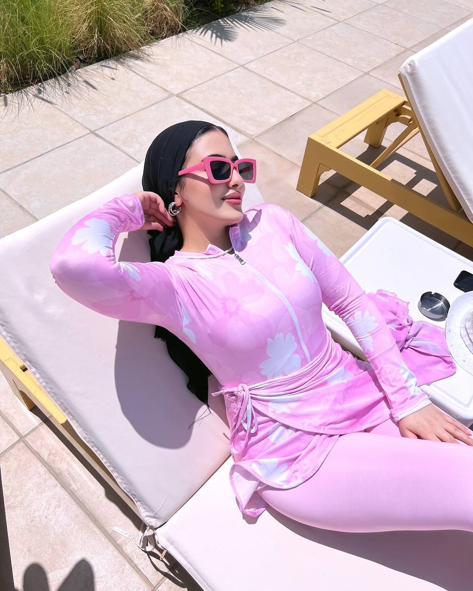 Burkini Pinky Flower