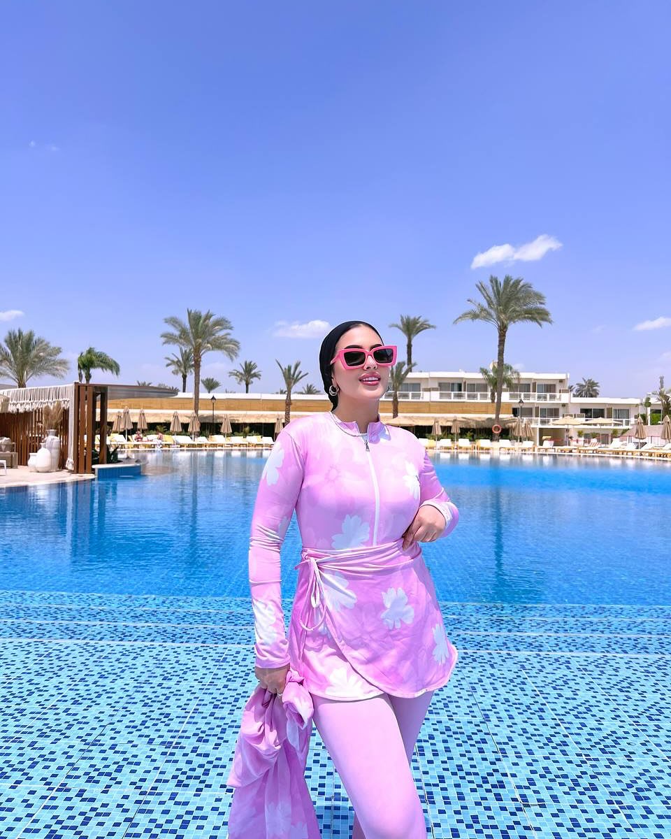 Burkini Pinky Flower