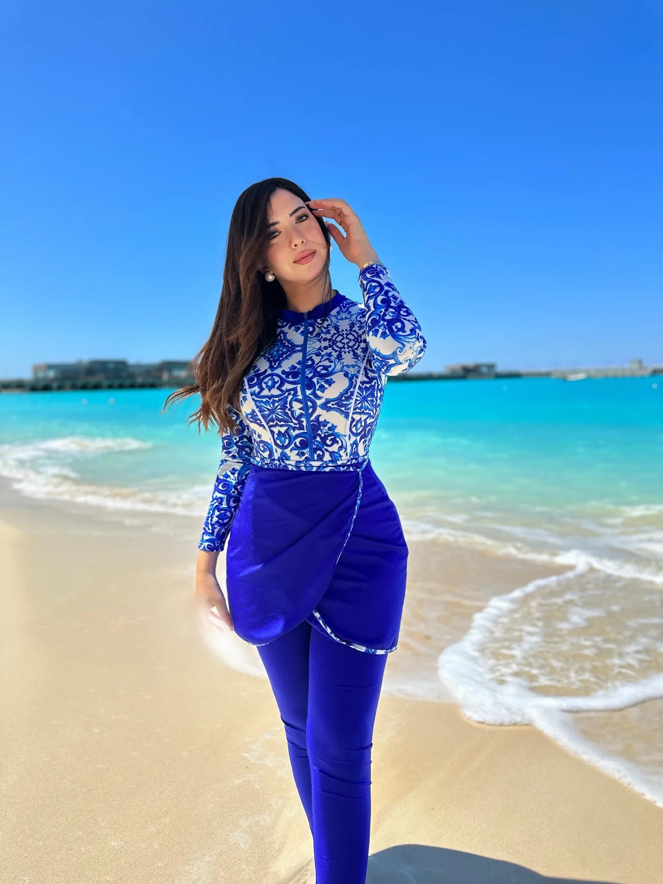 Golden Blue Burkini