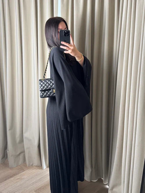 Plissé Dress