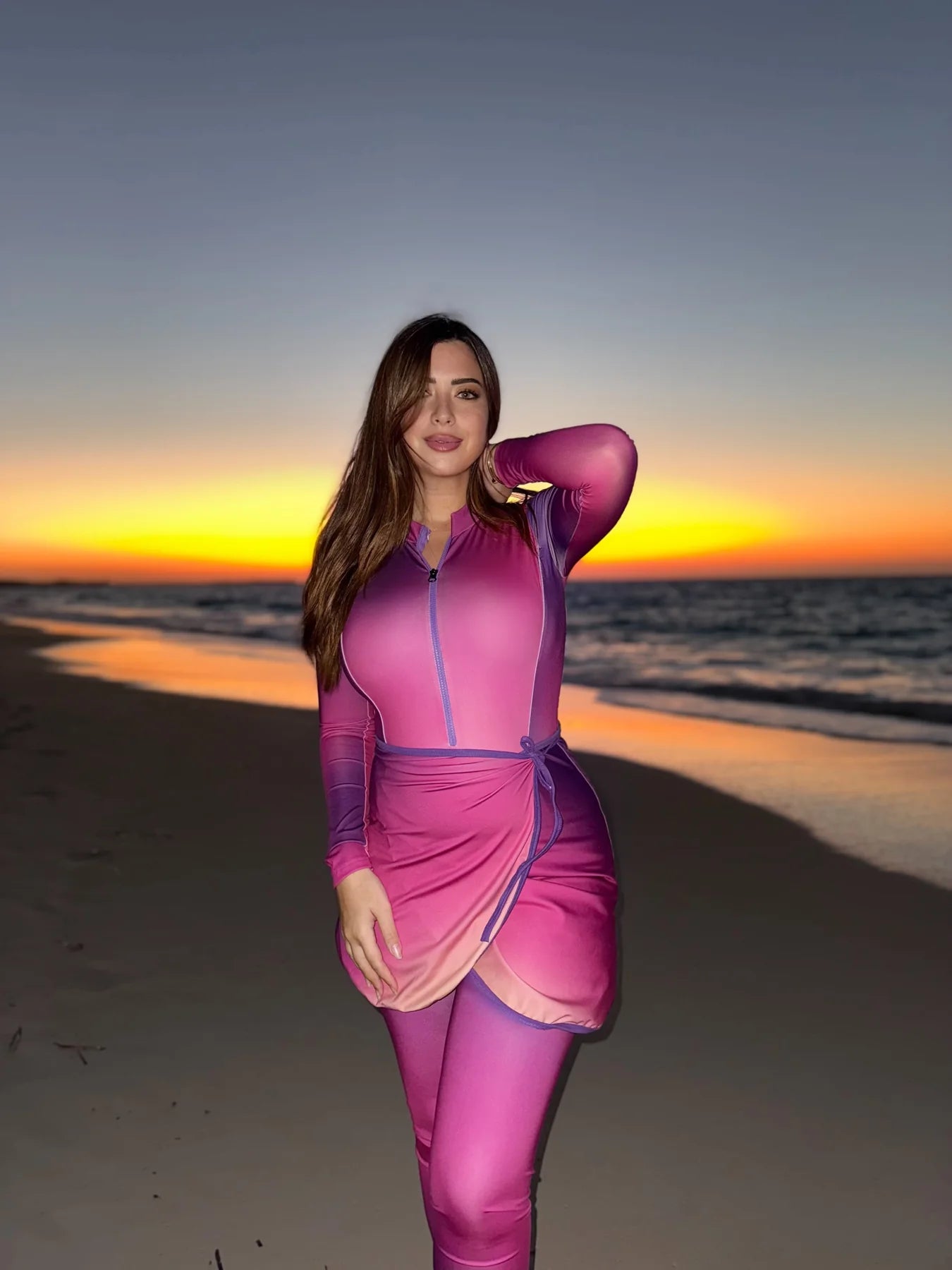 Sunset Burkini Set