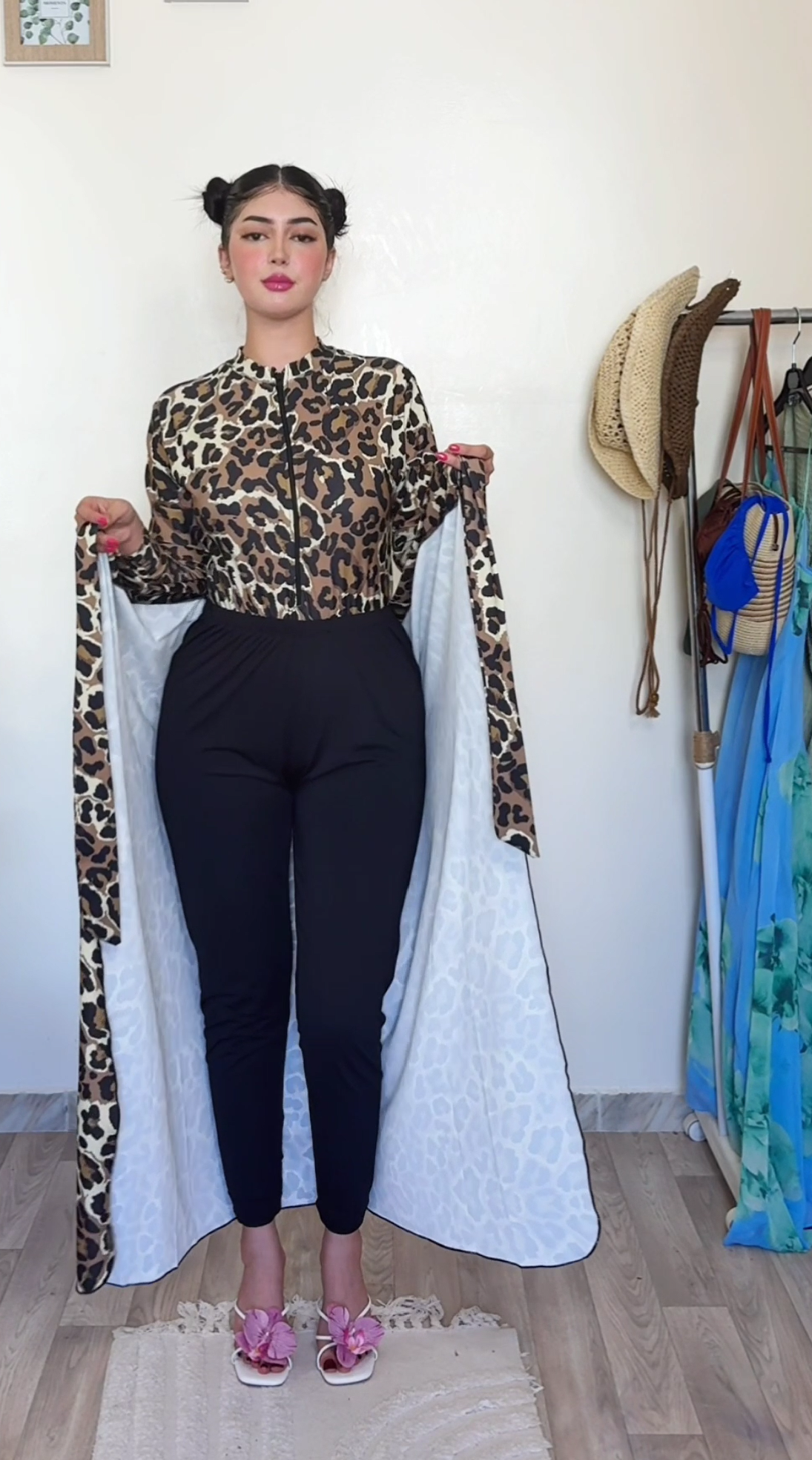 Leopard Burkini Set