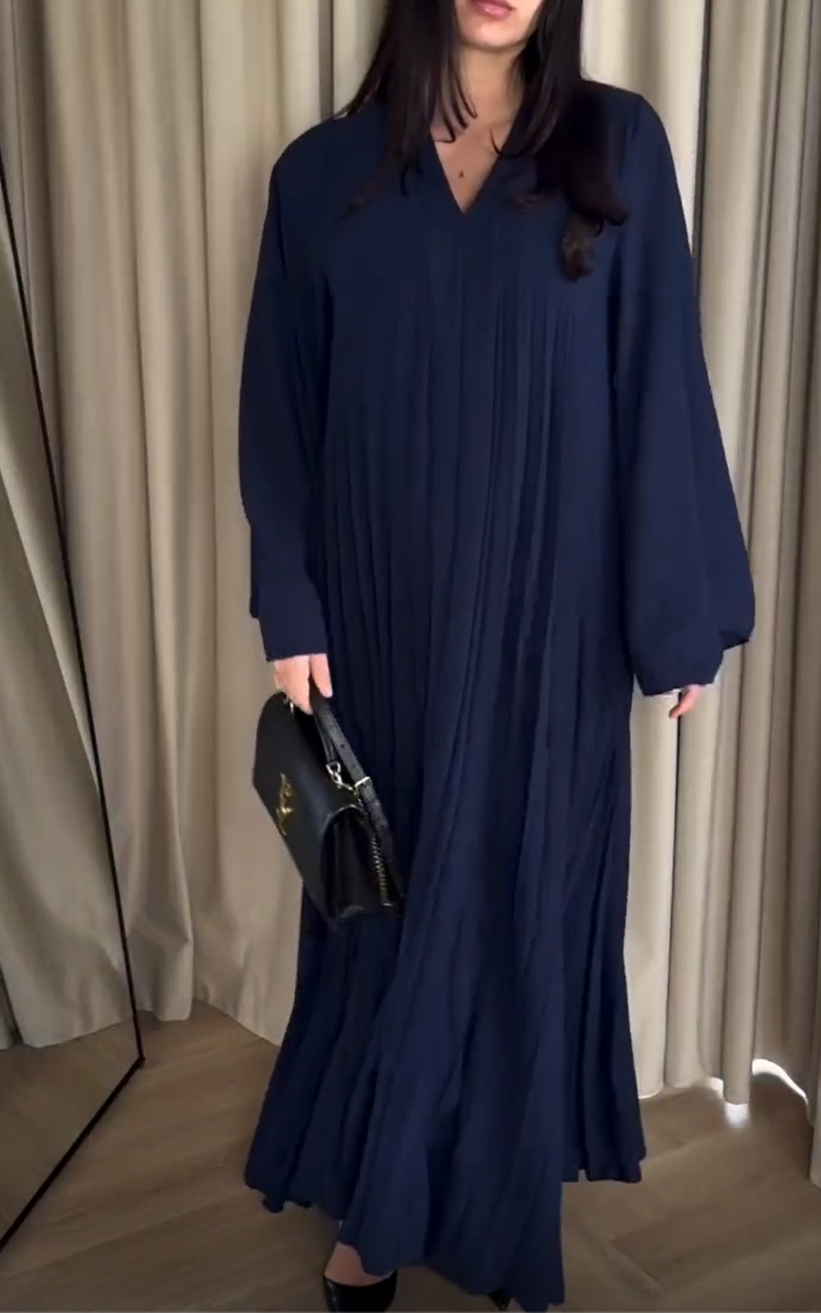 Plissé Dress