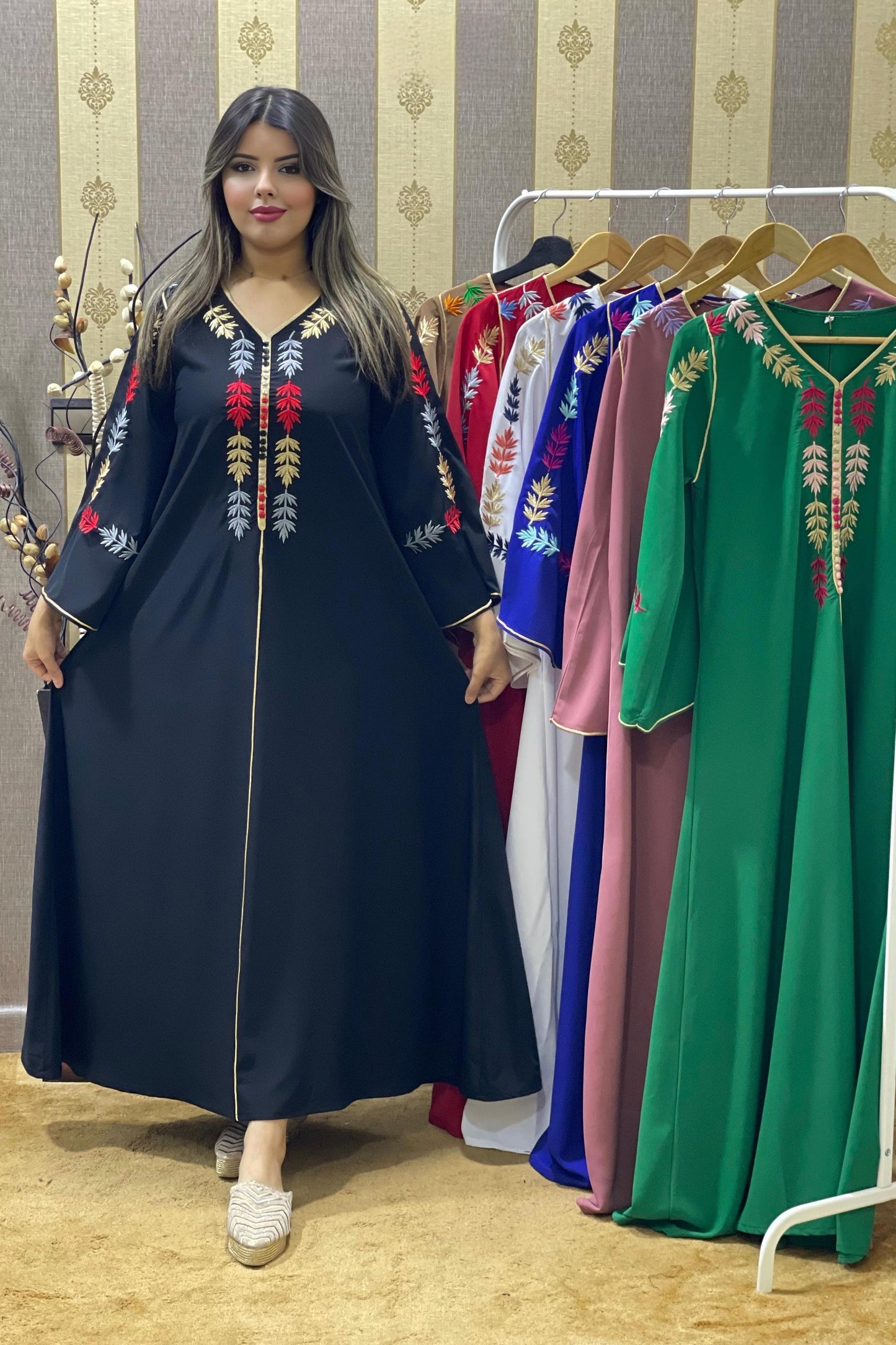 Caftan Cloche Brodée