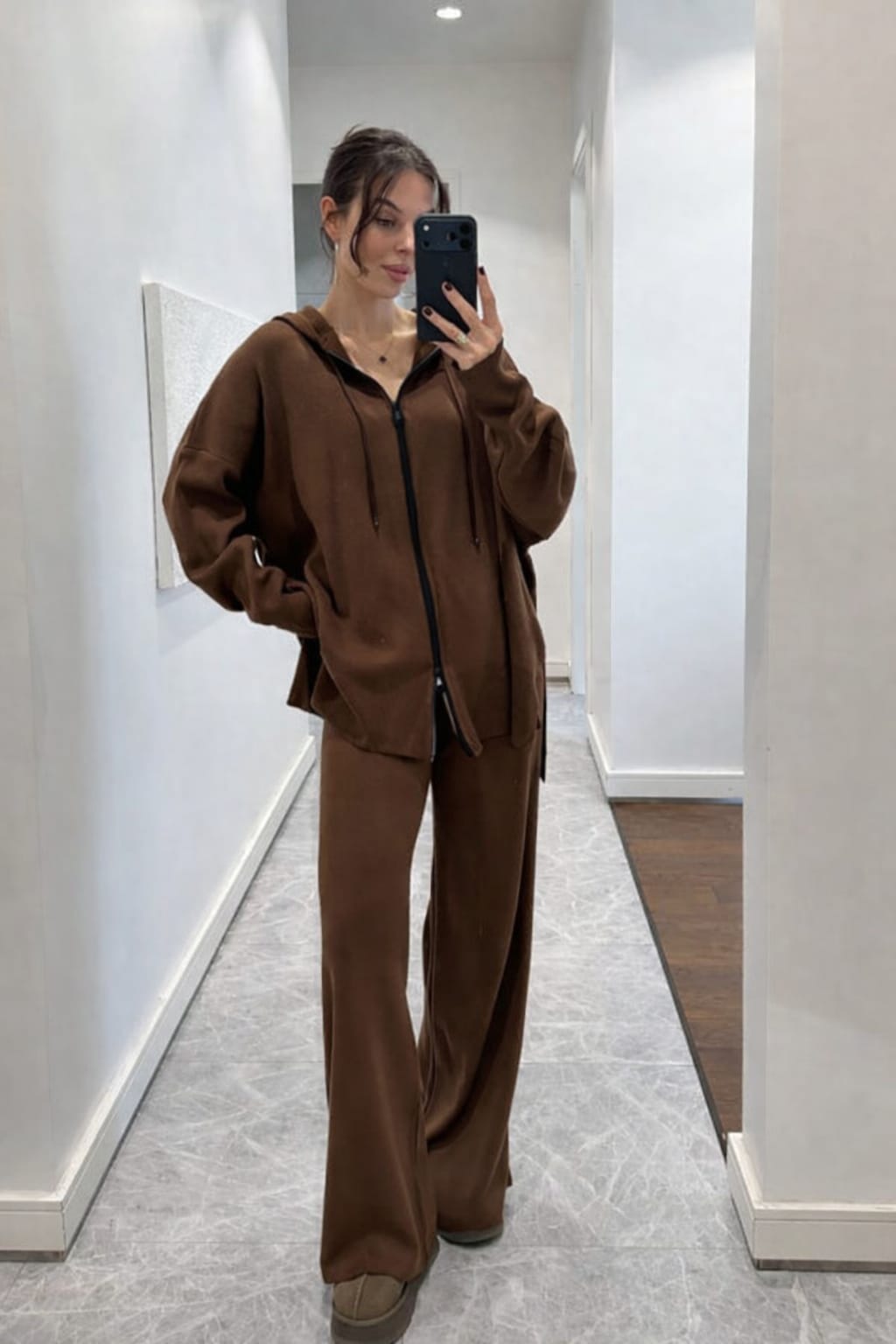 Zipped Glam Suit