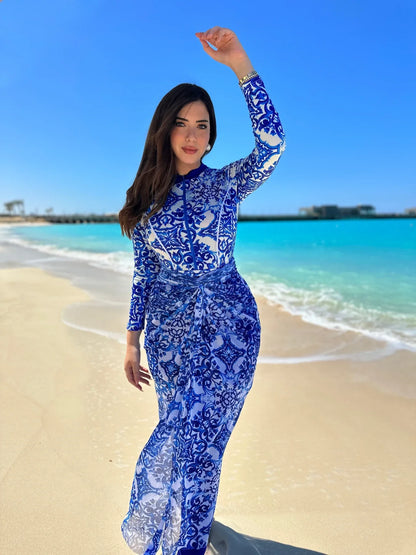 Golden Blue Burkini