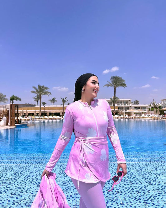 Burkini Pinky Flower