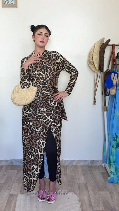 Leopard Burkini Set