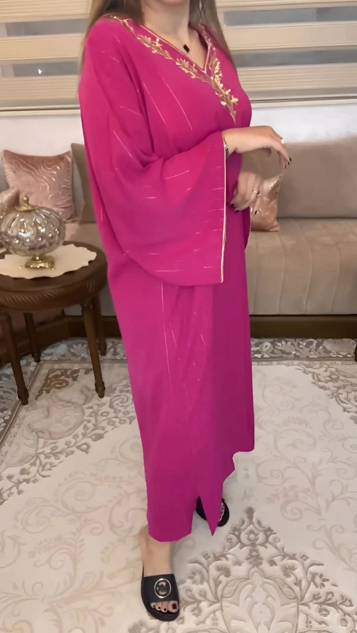 Caftan Msellek Brodée