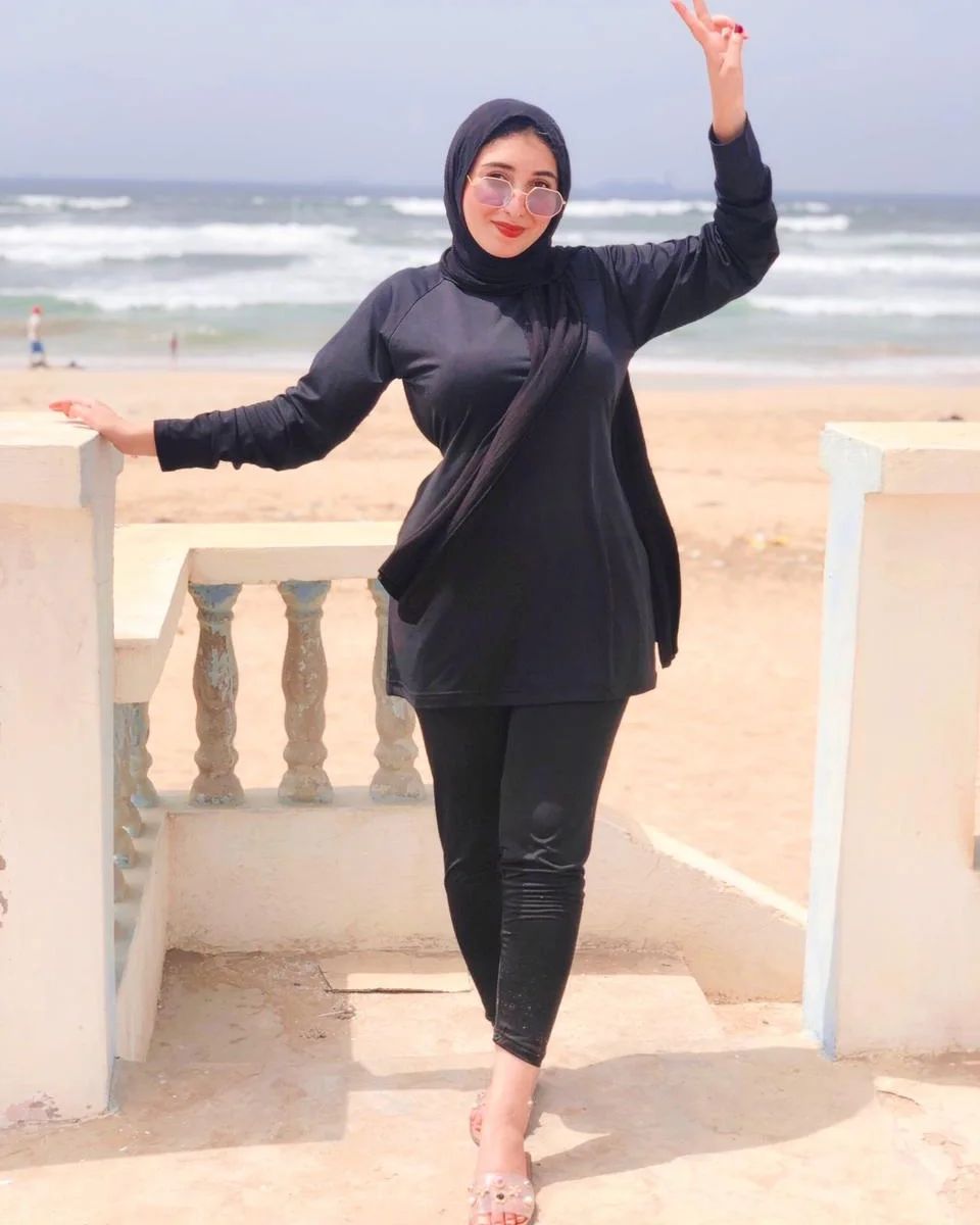 Burkini Noir Simple