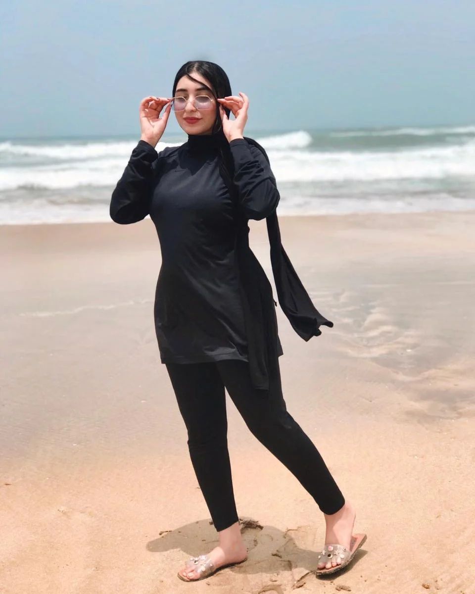 Burkini Noir Simple