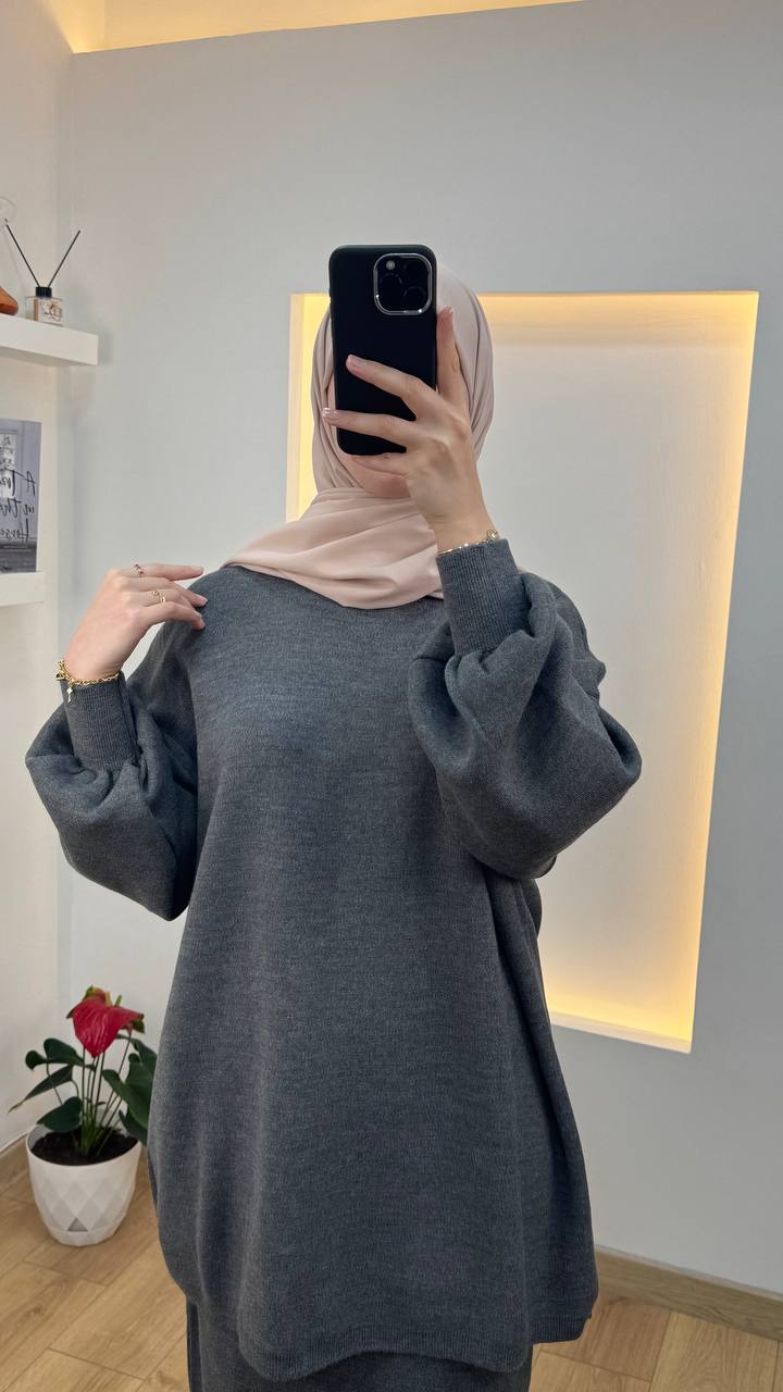 Jupe et tricot en Laine