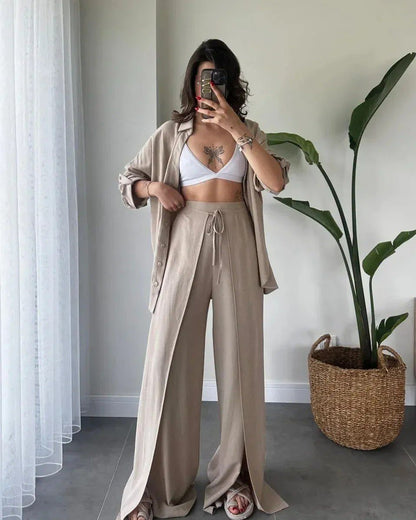 Glam Belted Suit