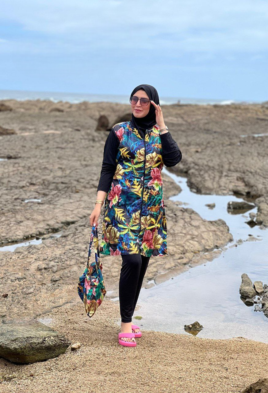 Burkini Fleuri