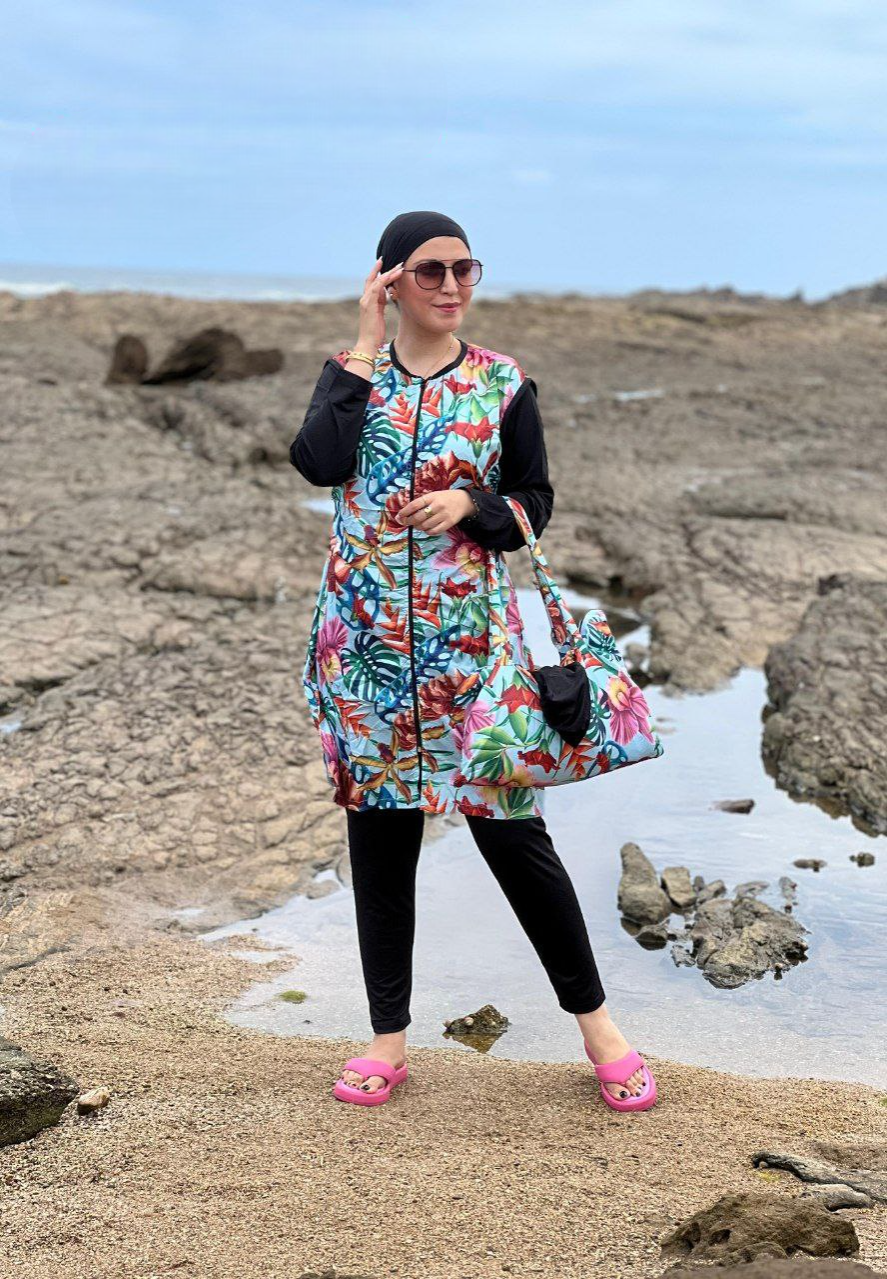 Burkini Fleuri