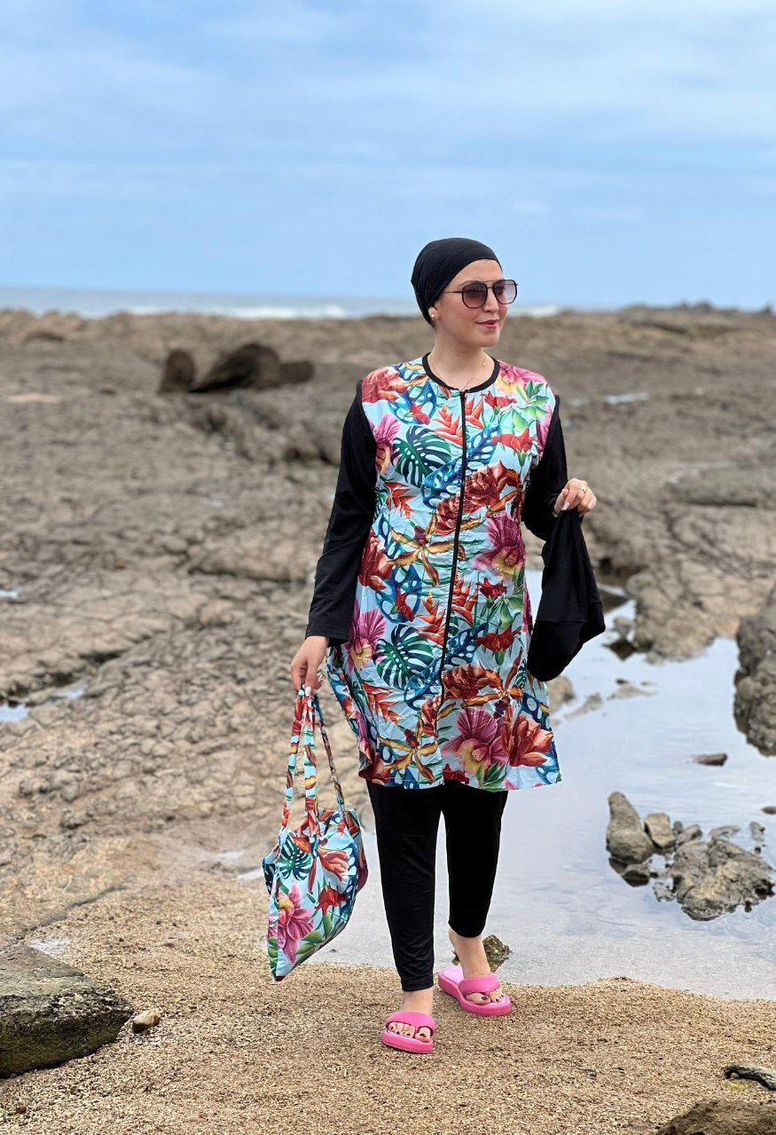 Burkini Fleuri